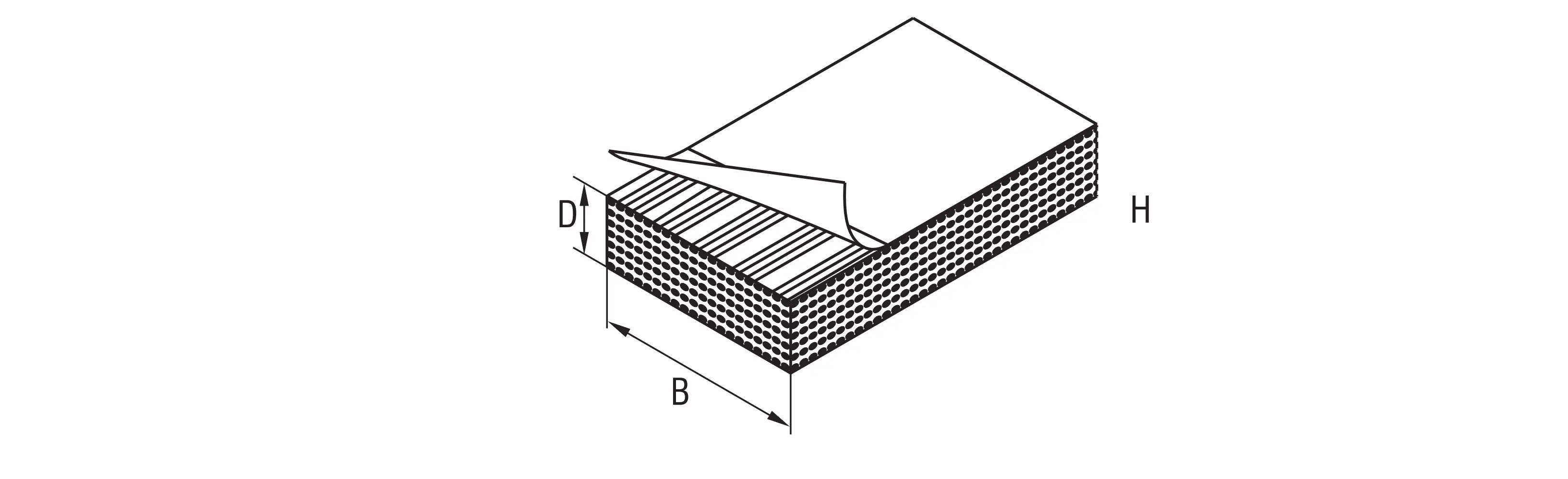 自粘式密封胶条 7302系列