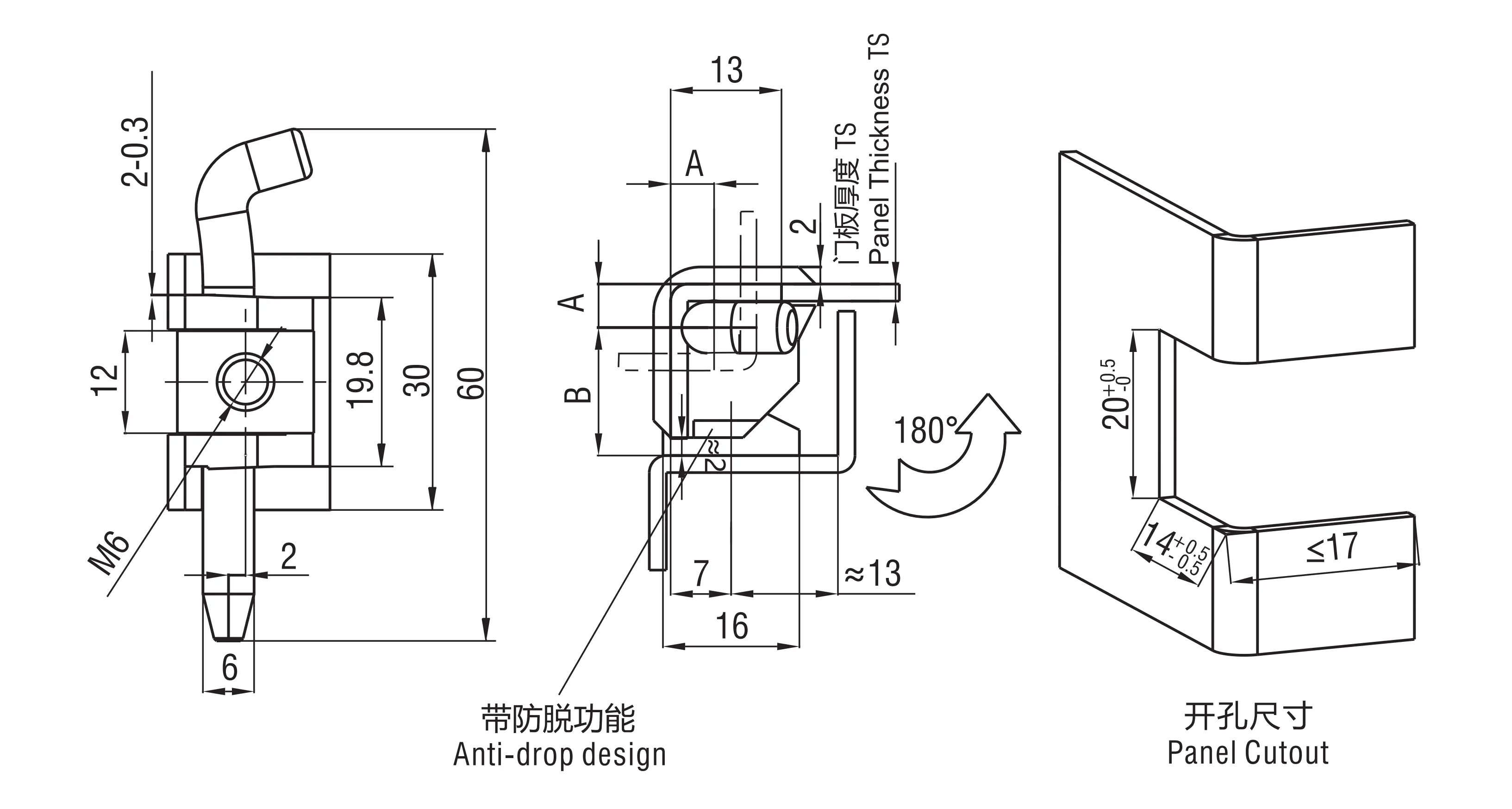 外装铰链 2305系列