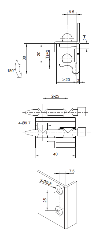 外装铰链 2350系列